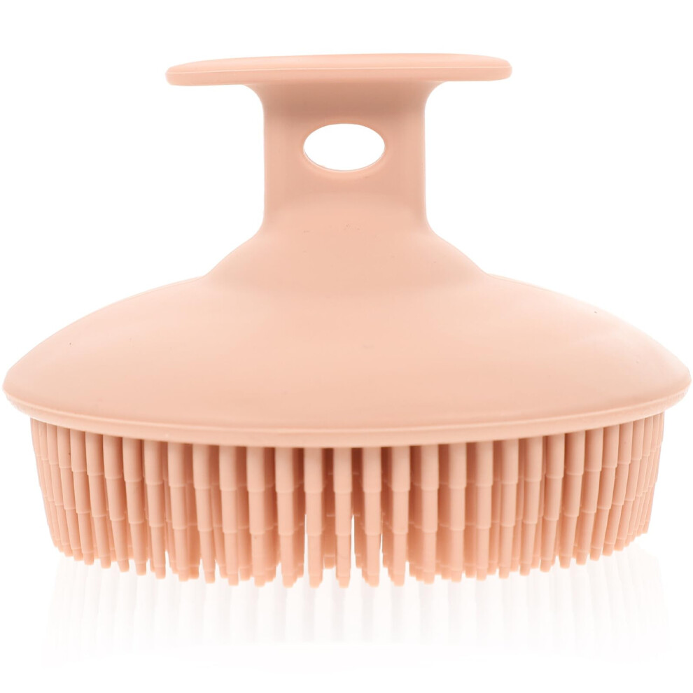 Silicone Bath Brush with Ergonomic NonSlip Grip for Gentle Exfoliation and Dual Massage Shower Body Scrubber
