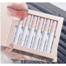 Waterproof Matte Liquid Lipstick Set, Long Lasting Velvet Finish, 6 Colors Korean Gift for Women