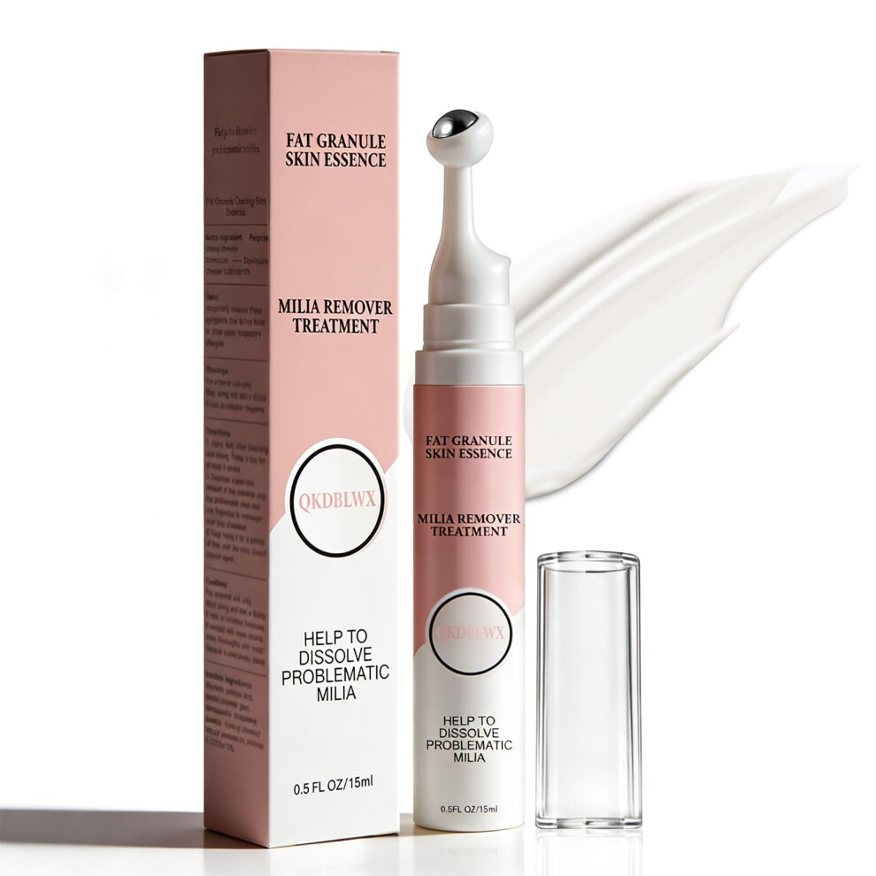 Milia Remover Serum with Salicylic Acid and Tea Tree for Eye and Face Acne Treatment Lavender