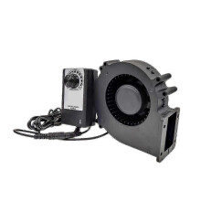 (5) 110v/220v AC Powered Variable Speed Blower Fan with Speed Controller, Replacement Fan-FCY