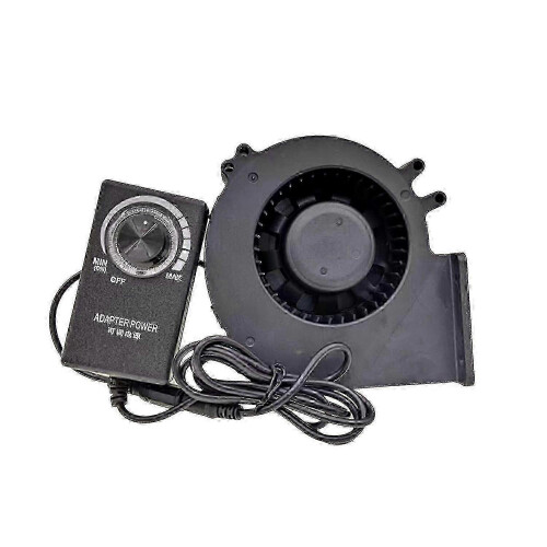 (4) 110v/220v AC Powered Variable Speed Blower Fan with Speed Controller, Replacement Fan-FCY