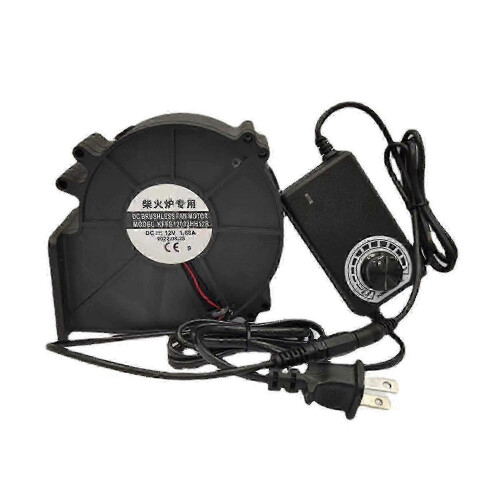 (1) 110v/220v AC Powered Variable Speed Blower Fan with Speed Controller, Replacement Fan-FCY 1