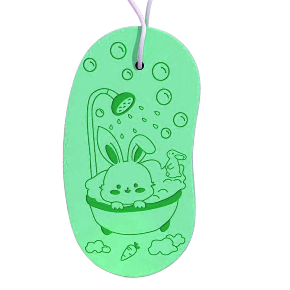 Baby Bath Sponge with Soft Gentle Texture and Cute Cartoon Design for Newborns and Toddlers