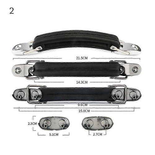 (2) Universal Portable Travel Durable Handle Grip Luggage Handle Luggage Bag Handle Suitcase Handle
