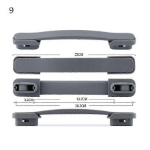 (9) Universal Portable Travel Durable Handle Grip Luggage Handle Luggage Bag Handle Suitcase Handle
