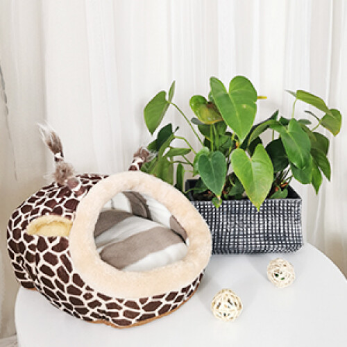 Pet Cozy Retreat, Κρεβάτι Ινδικού Χοιριδίου Υψηλής Ποιότητας Υλικό Υπερ-Μαλακό Κοντό 1