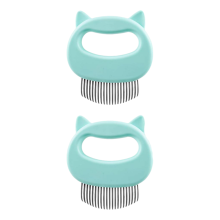 Escova de higiene para animais de estimação com função de spray e tecnologia de autolimpeza. Ideal para gatos e cães de pelo curto ou longo.