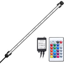 Élément d'accentuation innovant pour aquarium, lampe submersible pour aquarium mettant en valeur votre aquarium, avec télécommande pour une