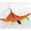 Cozy Sugar Glider Toys, Κρεμαστό Κρεβάτι για Χάμστερ, Δημιουργικό Σετ Ζούγκλας με Πλούσιο 5