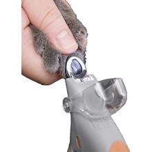Aparelho essencial para higiene de animais de estimação, luz LED que ilumina as unhas, corte seguro para animais sensíveis, lâminas extra afiadas
