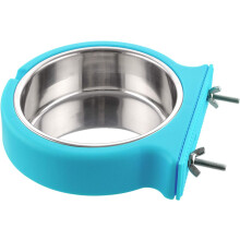 Adjustable Pet Bowl, Stainless Steel Hanging Design Removable Bowl Easy Clean For Small Animals, Food Safe Environmentally Friendly Bowl For Dogs Cats