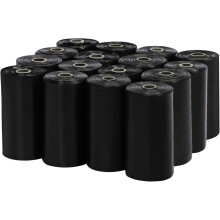Pet Waste Management Solution, Black Leakproof Bags, Easy Tear-Off For Quick Use, Strong Sturdy Bags With Versatile Application, Perfect For Travel Or