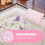 Bath Pillow with Strong Suction Cups, Ergonomic Neck and Back Support, QuickDrying Mesh Headrest 5