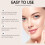 Under Eye Concealer for Light Skin, Full Coverage Dark Circle Corrector with Precision Brush 3
