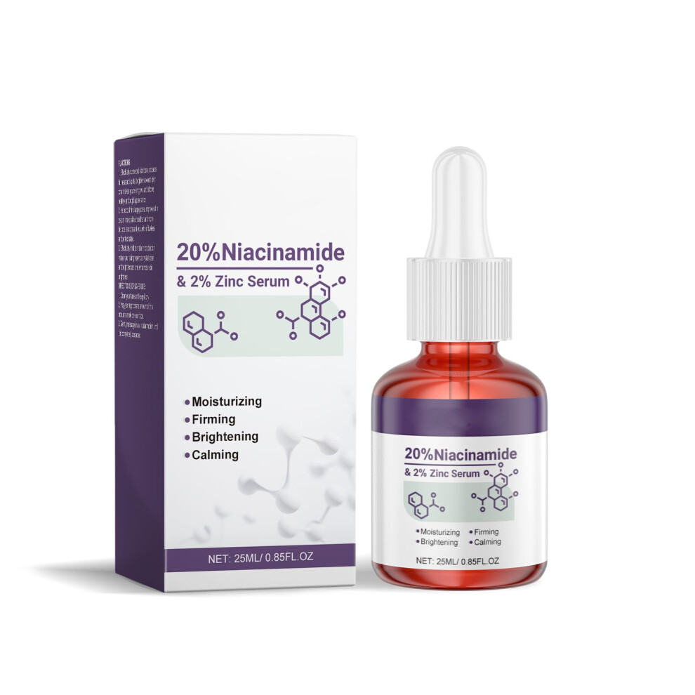 20% Niacinamide Zinc PCA Face Serum for Oily Skin, Pore Minimizing Oil Control and Brightening