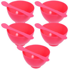 10Ensembles Bols De Mélange Rose PP Légers Et Durables