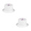 2Pièces Boîte De Jonction Ronde En PP Pour Câble Rv Durable 8