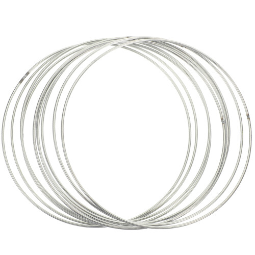 15 cercles capteurs en métal pour DIY