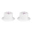 2Pièces Boîte De Jonction Ronde En PP Pour Câble Rv Durable 9