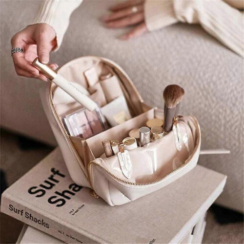 (white) Eretinputc Premium Makeup Bag, 2024 New Premium Makeup Bag 2