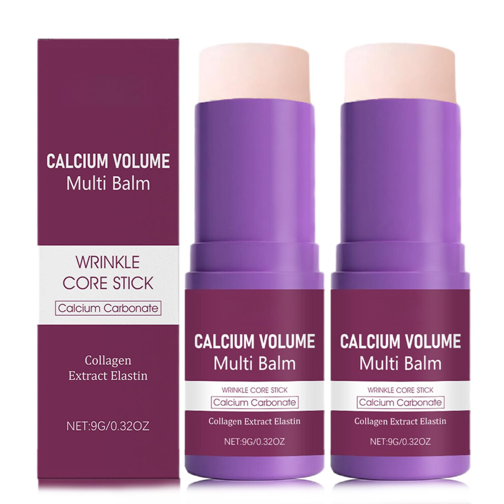 AntiAging Collagen Balm Stick for Face and Eyes, Hydrating Wrinkle Firming Care, 2PCS