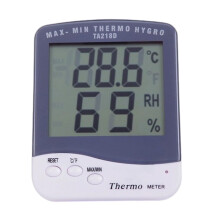 Digitale binnenthermometers, hygrometer met groot display en