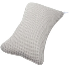 Bath Tub Pillow with Ergonomic Neck and Back Support Waterproof Mesh Spa Headrest with Strong Suction Cups