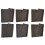 3Pc Multifunctional Carbon Fiber Cloth For-Orange red edge 2