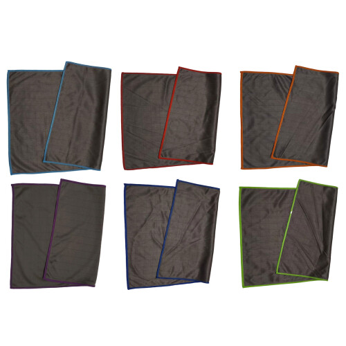 3Pc Multifunctional Carbon Fiber Cloth For-Orange red edge 1