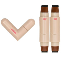 Eyeliner Stamp Set Waterproof Smudgeproof Dual Tip Black and Brown Fast Symmetrical Wings