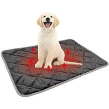 Tapete térmico autoaquecido para cães e gatos, cama para gatos que reflete o calor corporal, material macio de poliéster fleece que garante
