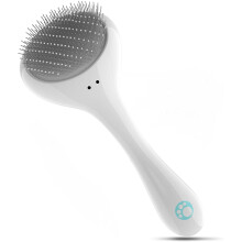 Escova removedora de pelos para higiene de animais de estimação, profissional e flutuante, ideal para animais de pequeno e médio porte. Possui