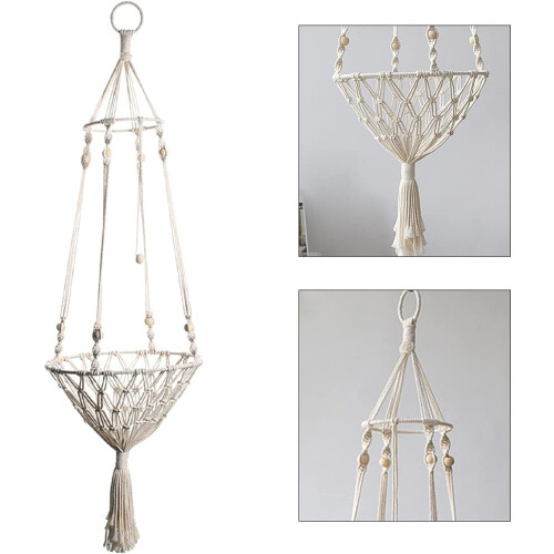 Αιώρα για γάτες Boho, ιδανική για κρεβάτια, διακοσμητικά σπιτιού και καλάθι 2