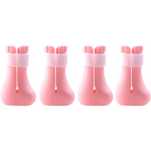 Soft Silicone Cat Boots For Bathing, Massage Cats Foot & Anti Scratch, Adjustable Size Protective Boots With Leakage Hole Design For Injection, Me