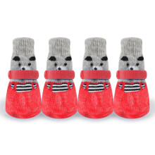 Dog Socks for Great Protection, Anti-Slip Design, Waterproof Paw Protector, Breathable, Adjustable Straps, Multi-Purpose Use for Puppy, Medium and Lar