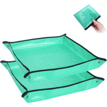 Replantare ușoară, 2 buc. 68 * 68 cm și 26,8' x 26,8', covoraș de transplantare impermeabil, covoraș de grădinărit portabil, ecologic,
