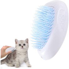 Kit de Higiene para Animais de Estimação, Agulha de Massagem Suave para a Pele com Cerdas Cruzadas e Cabo Confortável, Massageador Delicado para