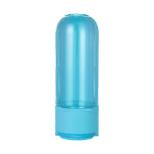 Rejseartikler til kæledyr, ergonomisk design, bærbar foder- og vanddispenser til kæledyr, stor kapacitet 420 ml, til små, mellemstore hunde og