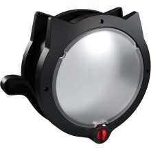 Sportello per gatti cilindrico per finestre, sportello per gatti con chiusura a 4 vie e design unico per un facile accesso, controllo degli odori e
