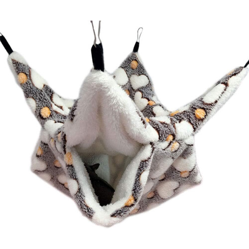 Αιώρα κουκέτας Sugar Glider για παπαγάλους, αξεσουάρ κλουβιού ινδικών χοιριδίων με