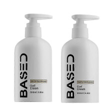(2pcs) Based on sea salt spray and sandalwood curl cream
