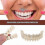 Smile Snap On False Teeth Upper Lower Dental Veneers Dentures Tooth Cover Set 4