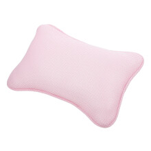 Bath Pillow with Strong Suction Cups Ergonomic Neck and Back Support Breathable Mesh Spa Cushion
