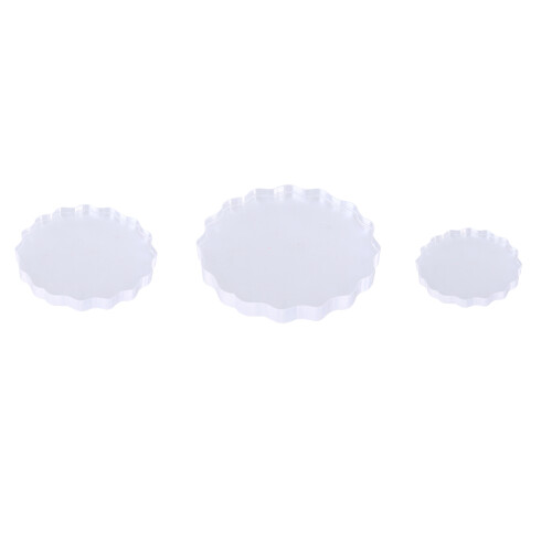3Pièces Bloc De Tamponnage Transparent Pour Scrapbooking