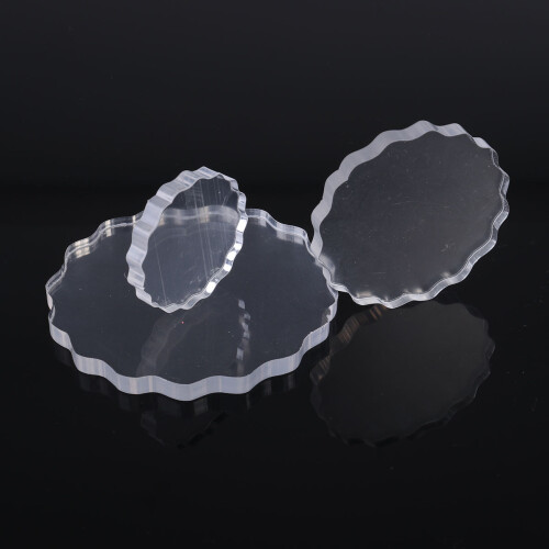 3Pièces Bloc De Tamponnage Transparent Pour Scrapbooking 1