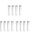 72Pièces Tube Pet 40Ml Transparent Facile À Utiliser Pour 2