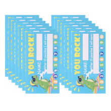 250Pièces Cartes D'encouragement Cartonnées Pour École Vert