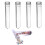 72Pièces Tube Pet 40Ml Transparent Facile À Utiliser Pour 10