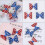 3Pièces Pinces Motif Américain En 11