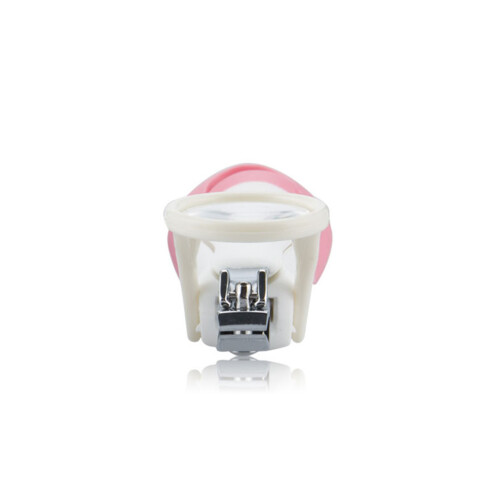 2Pièces Ciseaux Bébé Rose Ongles Loupe Anti-Coupure 2